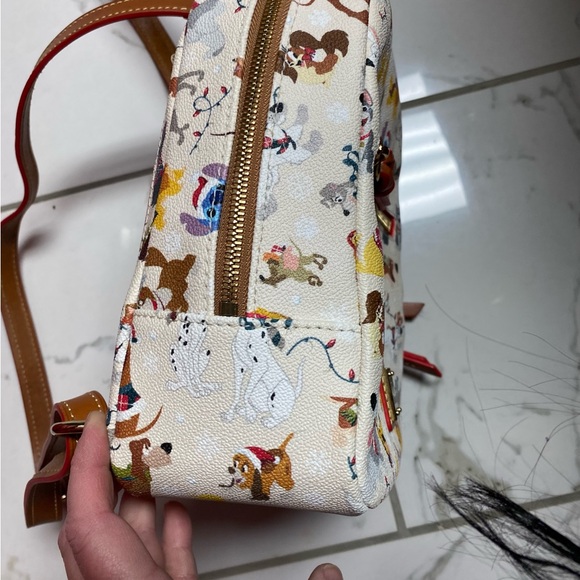 Dooney & Bourke Disney Dogs Backpack with Gold Accents - Picture 7 of 11